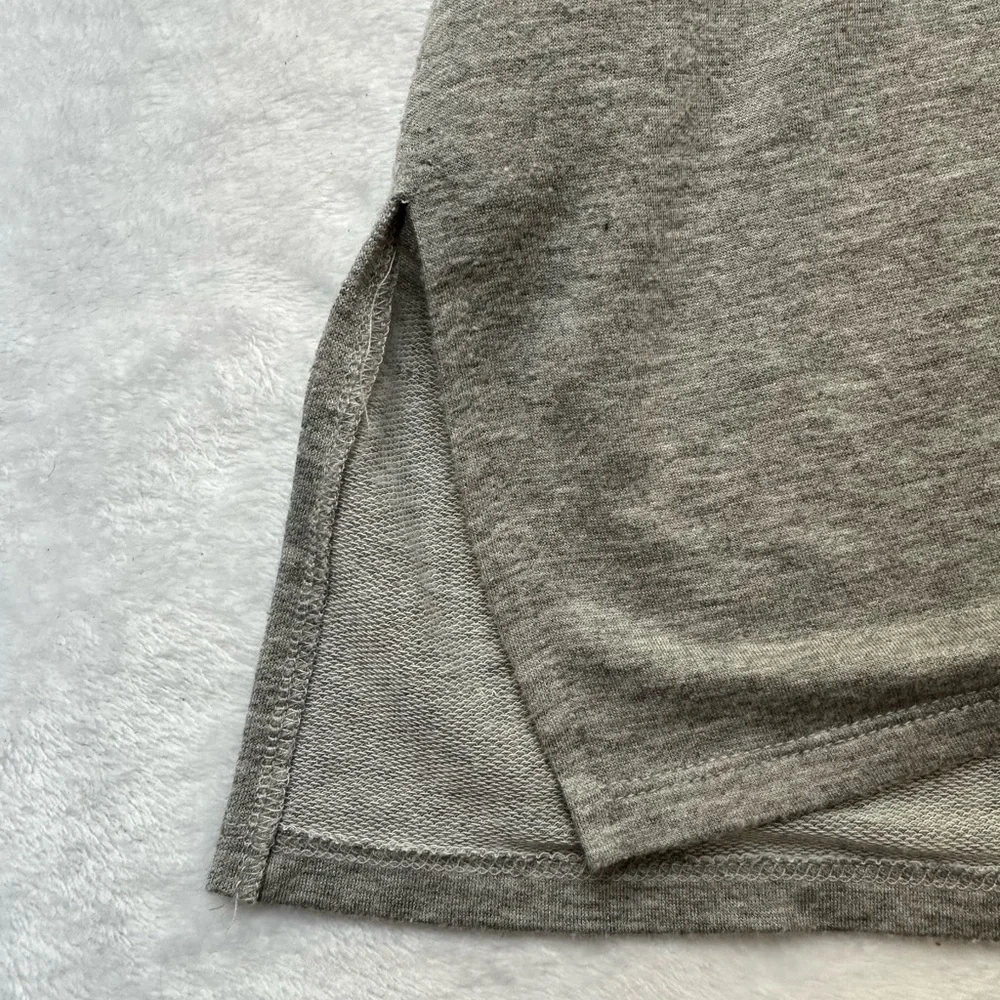 Tresics Beach Short Sleeve Cover Up in Gray - Size Small